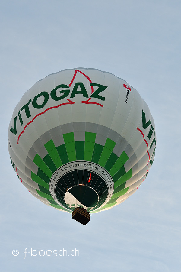 Heissluftballon "Vitogaz"